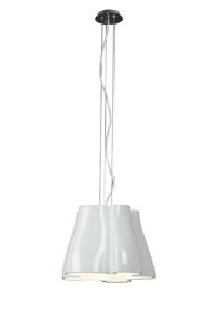 M3720  Miss Pendant 3 Light Gloss White